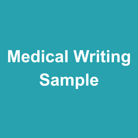 Sleep Apnea blog style artifact demonstrates the ability to translate complex medical information into clear, accessible content for a general audience. This piece reflects patient-centered communication and a focus on clarity, tone, and usability in health-related writing.


Read More